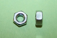 2BA Hex Full Nut in zinc plated steel. General application.