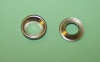 No8 cup washer (countersunk) in Nickel Plated Brass.  General Application.