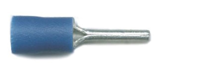 Pins 12mm length, 1.9mm outside diameter, for cable size 1.5mm-2.5mm, in blue