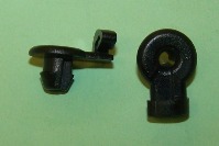 Linkage clip in plastic for a 1/8