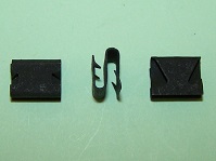 S' type edge clip for 1.5 - 2.0mm and 2.0 - 2.3mm material thickness. Triumph and general application.