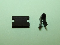 Edge clip 8.2mm height, for material thickness of 0.8-2.0mm, width 12.7mm. Minor 1000, Humber Sceptre and general application.