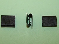 S' type edge clip for 1.0 - 2.0mm and 1.4 - 2.0mm material thickness. General application.