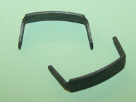 Staple Clip - Mild steel moulding retainer for a 5.0mm gap. Ford Cortina, Jaguar and general application.