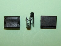 S' type edge clip for 1.5 - 2.0mm and 2.0 - 2.3mm material thickness.  General application.