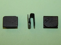 S' type edge clip for 0.6 - 1.0mm and 2.3 - 2.8mm material thickness. General application.