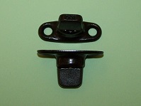 Common Sense Turnbutton - Two Holed Fixing in black. General application.