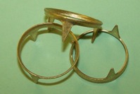 Carpet ring used with 74879, in brass.  General application.