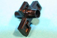 Moulding clip for 9.8mm moulding flange gap, and 4mm panel hole. Chrysler Avenger, Triumph Dolomite, Vauxhall  Viva HB and general application.