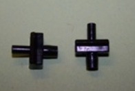 Moulding clip for 6.5mm moulding gap and 5.0mm panel hole.  Triumph Dolomite, Vauxhall Victor and general application.