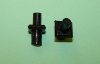 Moulding clip for 7.1mm moulding gap and 4.8mm panel hole. Triumph Dolomite, 2000, and Hillman Imp.