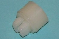 Nylon snap-in nut with spacer head for 3/8