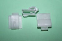 Window Moulding Clip.  White.  Hyundai H100