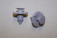 Bumper Push-Type Retainer in light grey