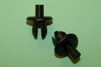 Push-in Rivet, Black, Opel