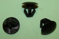 Bonnet Trim Retainer. Black. Honda/Hyundai