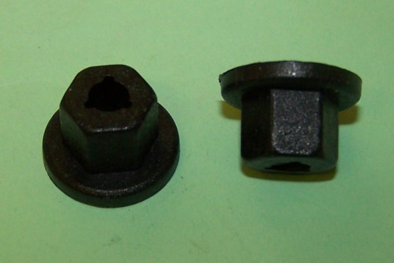 M6 Screw Nut. Black.  Ford / Opel / BMW / VW