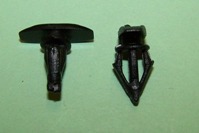 Retaining Clip, Black. Hyundai