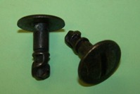 Metal Protection Screw, Black. VW