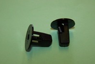 Mudguard clip in black