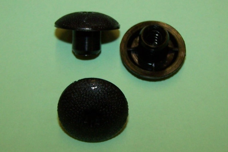 Grained Bumper screw-nut. Vauxhall Corsa.