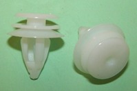 Door Trim Panel Retainer. White.  BMW E46-60, Renault