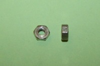 6-32UNC Hex C/F Full Nut. General application.