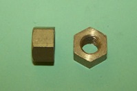 Exhaust/Inlet Manifold Nuts, brass, 5/16