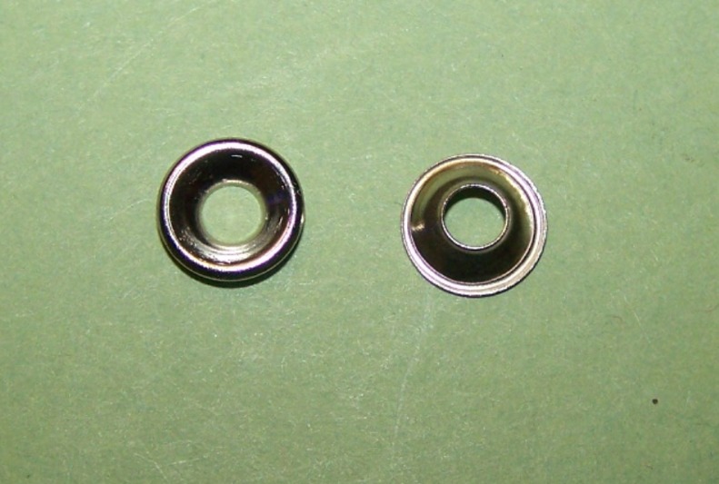 No4 cup washer (countersunk) in Stainless Steel.  General Application.