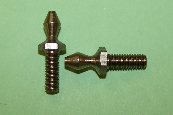 2BA Ball Stud in Zinc Plate used with 41460