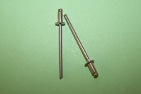 3.2 x 6.0mm Domed, steel pop-rivet in Stainless Steel. General application.
