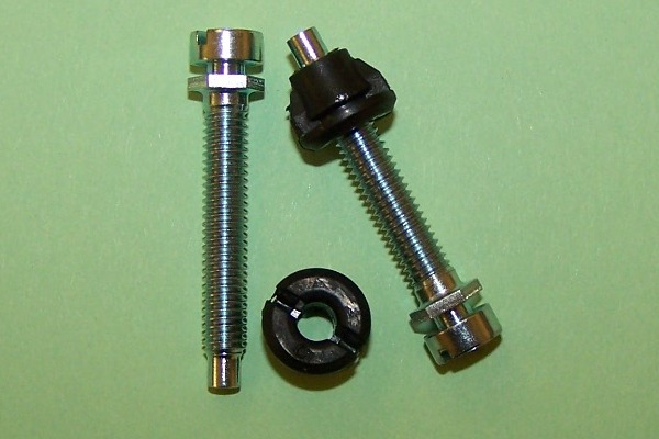 Headlamp Adjuster Screw & Mounting Clip. BLeyland, MG,Triumph and general application.