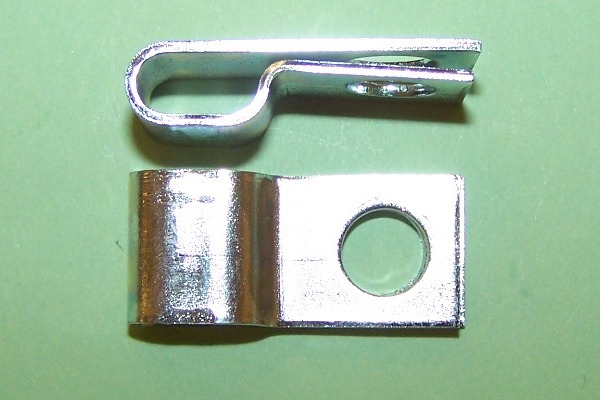 Brake Hardware- Double 'P' Clip- 2 x 3/16