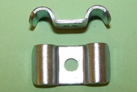 Brake Hardware- Twin Way Metal Brake/Fuel Pipe clip. 1/4