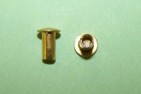 Semi-tubular rivet: 7/32