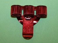 Pen/Pencil Clip - Treble (Red)