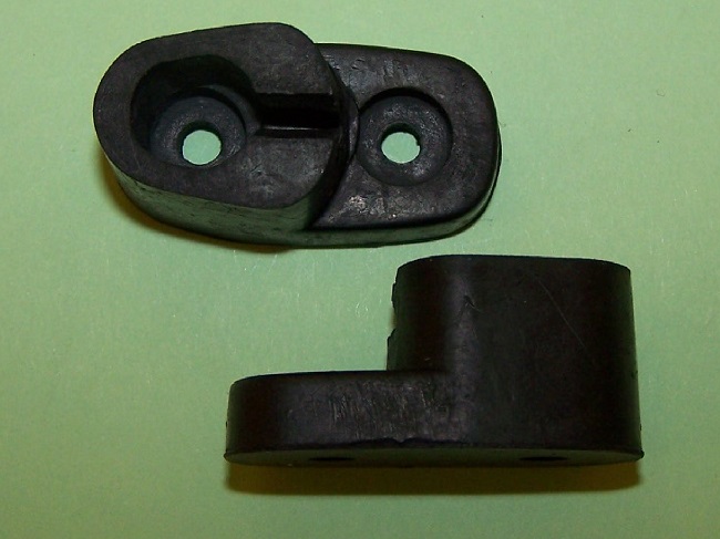 Sun Visor Clip - Black. MGB/C GT/Roadster, Sprite, Midget and general application.