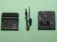 Weatherstrip clip - Phosphate Black. Ford Consul Granada, Transit MK1, Zephyr/Zodiac MK3