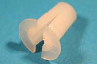 Nylon snap-in nut for 5/16