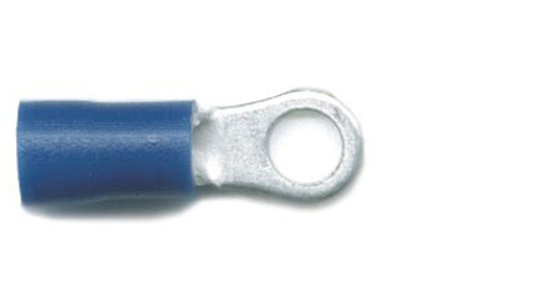 Rings (standard length) 4.3mm hole size, for cable size 1.5mm-2.5mm, in blue