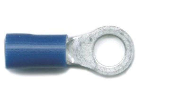 Rings (standard length) 5.3mm (2BA) hole size, for cable size 1.5mm-2.5mm, in blue