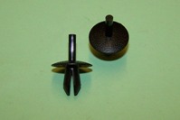 Drive rivet, grained, head diameter 16mm, panel hole 6.0mm. Vauxhall and general application.