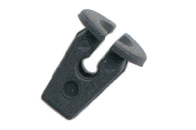 Nylon snap-in nut for 9.5mm round hole and used with No.8 or 10  self-tapping screw.  VW and general application