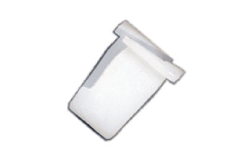 Nylon snap-in nut for 6.5mm square hole and used with No.8 or 10  self-tapping screw. Fiat, Alpha Romeo and general application