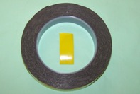 Double-Sided Adhesive Foam Tape - Yellow Backing.  Designed for automotive trim fixing.  Delayed cure allows for repositioning where required.  19mm x 5m.