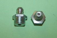 Grease Nipple, 1/8 bsp gas, straight. General application.