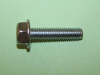 Set Screw M10x50mm Serrated, Flanged. General application.