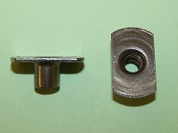 Slab Base 'T' Nut.  M5 thread size, 7.5mm depth.  General application.