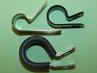 'P' Clips - Metal/Plastic