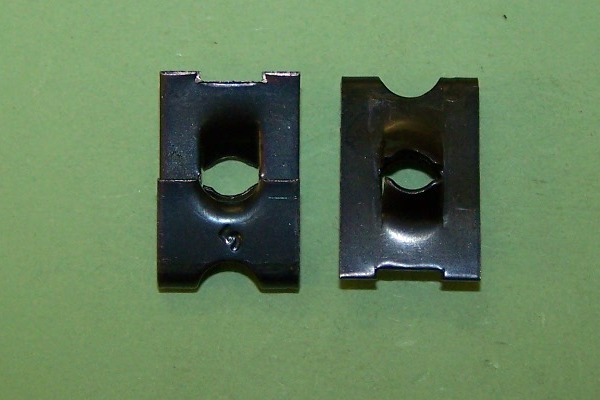 No10 'J' nut, length 19.0mm, width 12.9mm. General application.